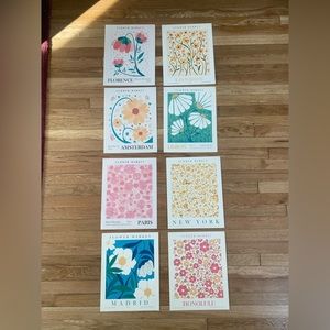 Flower market prints!